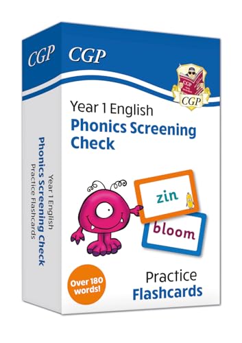New Phonics Screening Check Flashcards - for the Year 1 test von Coordination Group Publications Ltd (CGP)